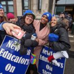 Ayanna Pressley Instagram - To our @newtonteachersassoc—300 of whom call the MA-7th home: Your work is essential, your livelihoods important, and your lives deeply valued by this Congresswoman. Proud to be in solidarity as you organize and mobilize for a just contract that values your labor AND your humanity.