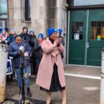 Ayanna Pressley Instagram - To our @newtonteachersassoc—300 of whom call the MA-7th home: Your work is essential, your livelihoods important, and your lives deeply valued by this Congresswoman. Proud to be in solidarity as you organize and mobilize for a just contract that values your labor AND your humanity.