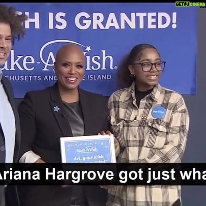Ayanna Pressley Instagram - Congrats Ari! It was an honor to join you and your village, and to see you surrounded by so much love and joy. You are an inspiration. Your brilliance is undeniable, and I can’t wait to see what your future holds. Thank you @makeawishamerica for letting me take part in this incredible day.
