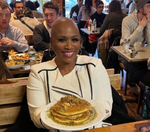 Ayanna Pressley Instagram - Loved being with our Cambridge family at @brookline.lunch — a Palestinian family-owned restaurant that has been a staple of the community for over 30 years.

Thank you for having us!💜