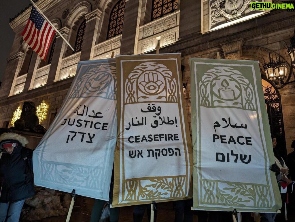 Ayanna Pressley Instagram - We held the largest public gathering of faith leaders for a ceasefire in Greater Boston since Oct 7. Together, we mourned the lives lost in Israel and Gaza, and turned our grief into action. We must have a #CeasefireNOW to save lives, release hostages, and deliver humanitarian aid.