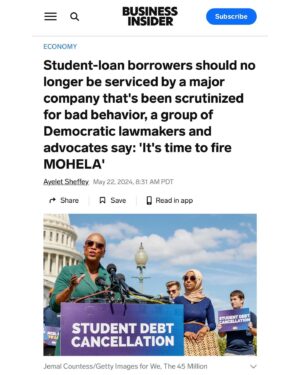 Ayanna Pressley Instagram - MOHELA has abused our borrowers and exacerbated the student debt crisis for far too long.

That’s why @potus must #FireMOHELA and make clear that loan servicer negligence, exploitation, and profiteering will not be tolerated.

There must be accountability.