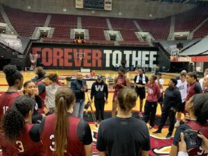 Ayanna Pressley Instagram - .@iowawbb and @gamecockwbb talk about an epic rematch. Some of the best athletes to ever play the game. Conan, Cora, and I loved watching you make history.

And @staley05 you are a national treasure ma’am.