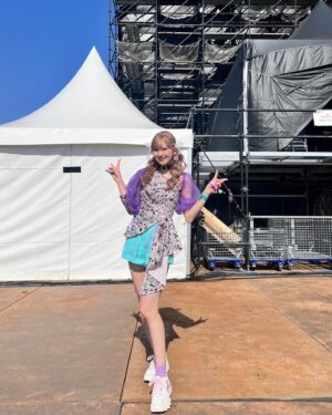 Ayano Kawamura Instagram - 今日のかむ🎀

JAPAN JAMのグッズのヘアピンつけた✌️

#ANGERME#アンジュルム#川村文乃#JJ2024