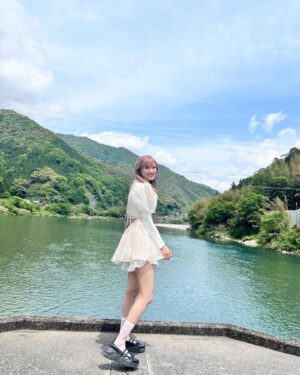 Ayano Kawamura Instagram - いい天気やった高知🪷
#ANGERME#アンジュルム#川村文乃#高知県