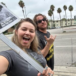 Ayla Kell Instagram - Strike days dump 🪧

@sagaftra
