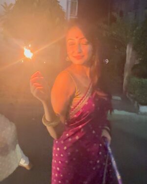Ayoshi Talukdar Instagram - Kali Pujo! ✨💫♥️