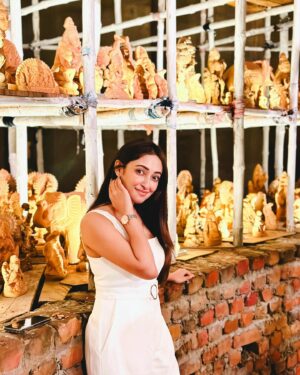 Ayoshi Talukdar Instagram - Already missing the Pujo vibes! ✨💫

#durgapuja #2023 #duggadugga