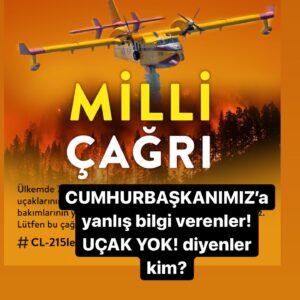 Ayşe Şule Bilgiç Instagram - Cumhurbaşkanına “THK’da uçak yok” diye yanlış bilgi veren kim? Kaydırmalı postumdaki videoyu izleyin. Cumhurbaşkanına yanlış bilgi verenlerin maksatları ne? Bizi Cumhurbaşkanına düşman etmeye çalışan kim? KİMSEYE DÜŞMAN OLMAYACAĞIZ ŞİMDİ! Vatan da bizim, yanan da bizim, Cumhurbaşkanı da bizim!
🙏🏻🇹🇷
Sayın Cumhurbaşkanım. Size şu an cayır cayır yanan her can için rica ediyoruz. 
Size yok denen uçaklar orda. Gidin bakın. Çok güvendiğiniz birini gönderin baksın. 
🙏🏻🙏🏻
Evet bakımsızlar hemen uçamazlar ama eski pilotları ve ekibi onarırız, uçururuz diyor.  Hepimiz ağlıyoruz.  Uçurmalarına izin verin! Gerekirse biz para toplayalım aramızda bakım masrafları için. Ama önlerini açın uçsunlar.
🙏🏻
Uçaklar bakımsız olduğu için size uçamaz demiş olabilirler! Eski pilotlar ve ekip “izin versinler onarırız ve  uçarız” diyor, fırsat verin. 
🙏🏻
Bize kızmayın! Elden uçak istiyoru onlar da gelsin. Bizimkiler de uçsun.
🙏🏻
Nolur şu THK daki uçaklar konusunu bir daha gündeme alın ve eski ekibe çağrı yapın gelip onarıp uçsunlar!
🙏🏻
Hepimizin yüreğine bir nebze su serpsinler! 
🙏🏻
#millicagri @tcbestepe