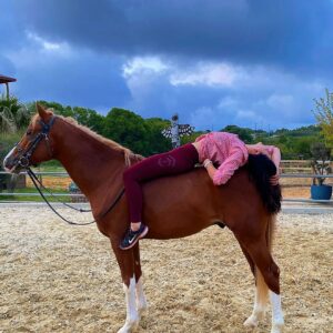 Aysu Baçeoğlu Instagram - I love you 🐴Ward🧿 🥰 @hasan.akkad 'shorse🧿💞