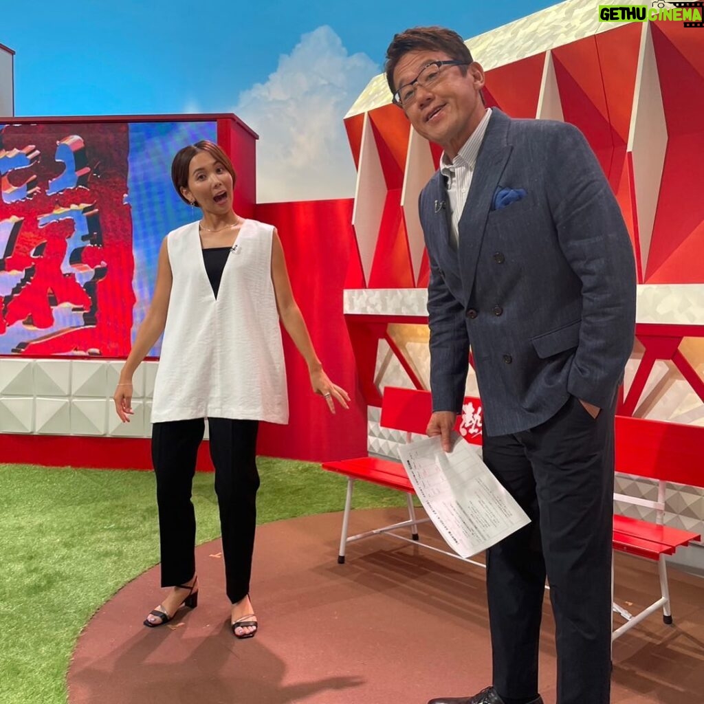 Ayumi Hirodo Instagram - 写真で一言みたいな一枚撮れました…🤣 リハーサル待ちです🙋 #熱闘甲子園