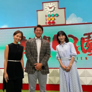 Ayumi Hirodo Instagram - 熱闘甲子園SPゲスト
長島三奈さん
松坂大輔さん！
三奈さんが熱闘甲子園キャスター初年度に取材していたのが、横浜高校の松坂さん⚾️
お二人のご縁に立ち会えて感謝いたします！

#熱闘甲子園