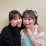 Ayumi Ishida Instagram - きそ、卒業おめでとう🩵 現場で待ってる...ね？ #つばきファクトリーのアイドルの新沼希空 #全部が詰まっているようでかっこよかったです #お疲れさま #🩵🪽 #モーニング娘24 #morningmusume24 #新沼希空 #石田亜佑美