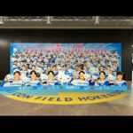 Ayumi Ishida Instagram - エスコンフィールド HOKKAIDO @maria_makino.official まりあがたくさん案内してくれた🩷🪽 連れて行ってくれてありがとう.. #思い出のシェア.. #朝の球場 #エスコンフィールド北海道 #終わって外出たら夕日きれいだったな #モーニング娘24 #morningmusume24 #石田亜佑美