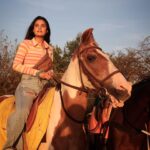 Ayushi Khurana Instagram - No other place I wanted to be at.. #horseriding #horse #hillstation #goldenhour #sunset #sunsetphotography #nature #travel #adventure #adventuretime #instagood #instadaily #insta #travelgram #lifestyle #matheran
