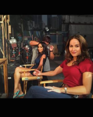 Azie Tesfai Instagram - I took almost two years off from taking any acting jobs to focus on some incredible writing and development projects (exciting updates on that soon!;)), but when @tessasimages and @jainaleeortiz call and ask you to join the cast of #station19 you say YES. One of the best and most fun experiences working with friends. Hope you guys enjoyed the episode last night, next week’s episode gets even more INSANE. Loved these humans and this experience. 🥰
Also the last two photos were Jaina and I meeting on a show called Rosewood 9 years ago, she’s one of my closest gfs now so we had to recreate the photo once back at work together again🙌🏾💛