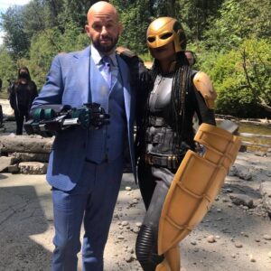 Azie Tesfai Instagram - This week it’s full Supergirl #bts as it’s the FINALE😭 A Million Little Things still has the cuteness on Wednesday 10/9c but here are photos of our @supergirlcw TWO HOUR finale airing TONIGHT at 9/8c 🥺❤️
