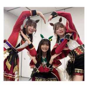 Azumi Waki Instagram - 【ウマ娘5th東京公演】
*
*
このステージに立てて本当によかった
2日間たくさんのエール、ありがとうございました🌸
*
*
スズカさん、まりんか、おかえりなさい( ˘͈ ᵕ ˘͈ )♡
トレーナーさんもずっと待っててくれたんだなって実感して泣いちゃった
まりんかとMachicoが近くにいてくれれば、
私は何にでもなれる！
ずっとずっと支えてくれて本当にありがとう！
大好き！
また3人でいつか歌唱したいね😊
*
*
*
*
今回は！！
ウマ娘のキャストさん全員と2ショット撮れました…！
ﾔｯﾀｰ‼︎‼︎‼︎‼︎‼︎‼︎‼︎
そのうち投稿するので待っててね！