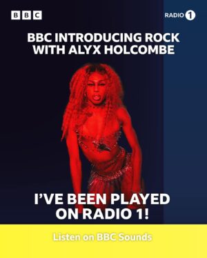 Baby Instagram - Who would’ve thought a year later I’d still be getting sent BBC assets but for a different career 😂

Feeling really proud that @bbcradio1/ @alyxholcombe have given “XX” it’s first play.

Feeling even prouder that my music’s being picked up after sidestepping *so* hard from drag and wanting to be taken seriously as a recording artist.

Thank you guys for all the support ✨

#newmusic #alternativemusic #electronicmusic
