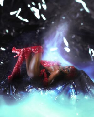 Baby Instagram - Baby, London’s self-proclaimed “Afropunk Princess”, has just unleashed one of the most anarchic videos of the year so far ❤️‍🔥⁠
⁠
Theatre! is a riotous punk anthem and “ode to queer rage” that chronicles their struggles with mental health. ⁠
⁠
Following soon after their decision to leave the fourth season of RuPaul’s Drag Race UK after opening up about their battle with depression and anxiety, Baby continues to ignite a vital conversation about mental health.⁠
⁠
In the new issue of GAY TIMES Magazine, we caught up with the star to talk about her journey so far, as well as her plans to dominate ‘modelling, fashion, choreography and creative direction’.⁠
⁠
Read the full interview at the link in bio.⁠
⁠
Words by @samdamshenas⁠
Photography by @daniel_mutton⁠
Styling by @ally.lux⁠
Assisted by @j5xus @sweeth33nny⁠
Make up by @charliefitzjohn and assisted by @nicmarilyn⁠
Hair by @styledbyvodka