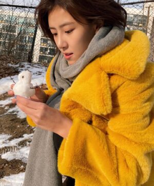 Bae Da-bin Instagram - #gift from #마리끌레르
 Hello,2021!💛