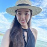 Baek A-yeon Instagram - 물놀이 죠아🐟🐠🐋🌊