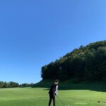 Baek A-yeon Instagram - 즐거운 골프⛳️ 마지막은 가마할아범,,😂 #골프