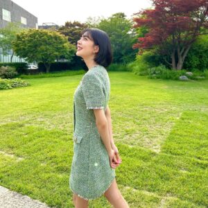 Baek Jin-hee Instagram - 연두타임💚💚💚