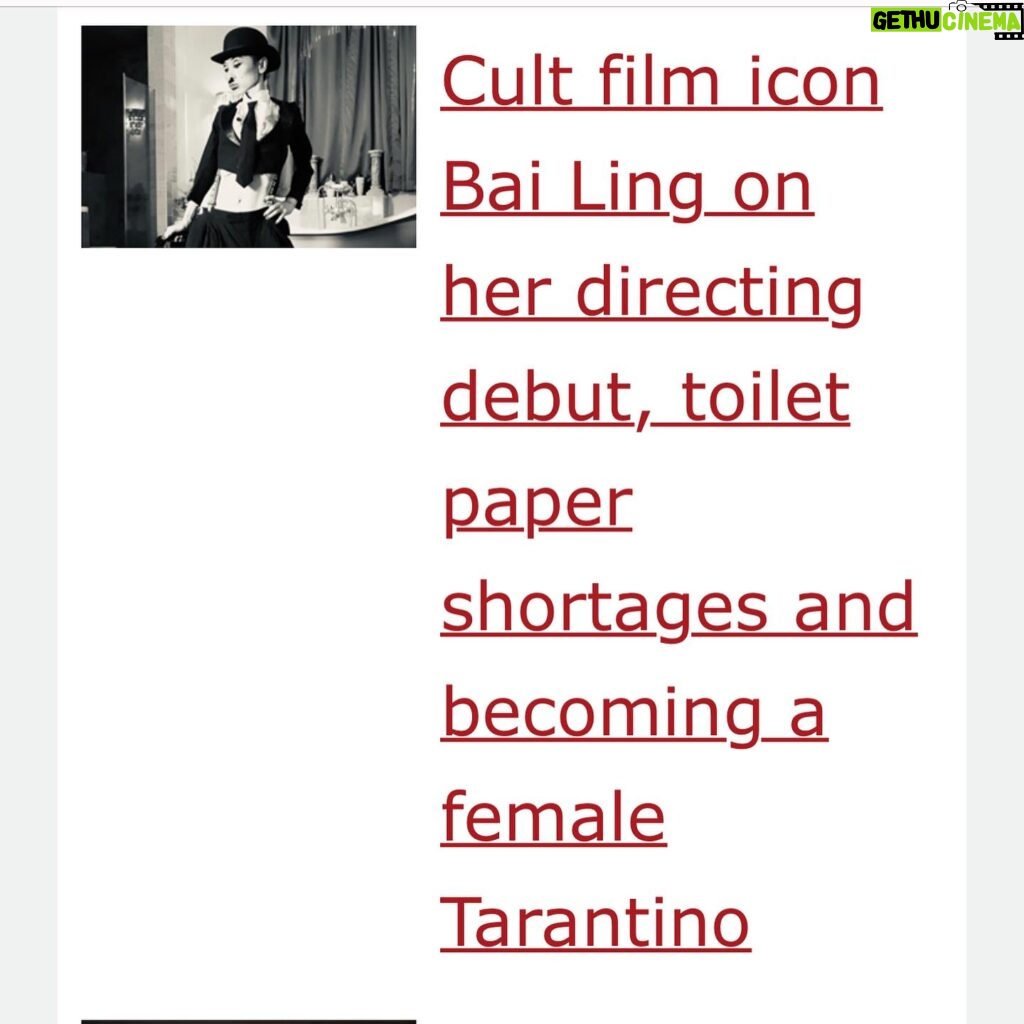 Bai Ling Instagram - Sharing the amazing Huge #news at #afm today on #screendaily @screendaily on my #directorialdebut #film #myquarantineromancewithtoiletpaper #我和衛生紙的隔離戀情 so happy and excited !!! Please read the #article you will know my story . It is a #romanticcomedy taking place in #losangeles in today’s world , a #hilarious #powerful story about our lives , a film that is closest to our lives today and is about what is happening right now in our lives globally. With tremendous #humor , and #profoundness , I told a touching story. Yes in the end i turned myself into Mr. #charliecharlie . It is the most #inspriational story of our 21 century, It is my love letter to the history of our lives a love letter to all of you. It is also a #womenempowerment story , a foreigner and immigrant, and an actress turned into director. I am at the #afm #americanfilmmarket right now , to find my baby a glorious home for you to see my #funny and #profound movie, yes I am super excited and proud . Cookie: This is how we influence our world by giving love, creating the most #authentic #original powerful story in the #art of #cinema to touch hearts and change lives. Amd mostly to Inspire you to be the #brilliant of who you are. Love from AFM 💖😛🎞 #lemeridien #hollywood #creator #bailingmovie #白靈電影