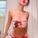 Bai Ling Instagram - Do you like the song? Am I a #trendsetter ? Can you figured it out what’s the pictures printed on my pants and bra? Haha this is how I looked on Valentine’s Day. Keep reading. 10 pics which one do you like? So excited New #fashion #dropped on #valentines day in my #bailinghollywoodshop , click the link in my bio to get them. @bailinghollywoodpopularshop @quarantineromancee Did you figure it out what’s the prints on my pants and top? Zoom in you can read them. Those photos are the example looks of me #modeling my new design for you, an #amazing #fashionist #pants and a cabana I am wearing it as a high #fashion #bra , looking and feeling so cool, comfortable and fabulous, how do you like it? It’s unisex, size from small to xxxxLarge 😛👍 Ok what’s the print on my pants? Secret revealed: I created these 2 pieces use the poster (I designed) of my #directorialdebut #movie #myquarantineromancewithtoiletpaper can you find #toiletpaper on it? I am so happy I was able to create something that excites me so much and looking so fantastically beautiful🤣👏😛💖💋🍾🌹🛍️🐉💃🥰🎞️ Don’t know why I love this song so much #blueberryhill , think it’s very #romantic somehow, do you like it ? What’s your favorite song? By the way where is the blueberry hill? Maybe you can take me there? It was #valentines I dressed up in my #newdesign as a #valentinesgift for myself,🛍️ yes I ordered it from my #fashionshop , but I love it so much, feeling like a child got some new toys , it makes me feel so happy and proud. I got so many compliments last night . I enjoy my creation very much, it comes easy for me, like water flows with magic, and so much fun for me to wear my own #fashiondesign . Cookie: Embrace your desires in your passion, do what excites you, then everyday will be a joyful satisfying valentines day, because you are doing what you supposed to do. That’s love, that’s respect , give that to yourself first, and this is how you #manifest #happiness , fallow your passion. Love from my fashions hop 💖🥰💃 #bailingmovie #fashionstyle #fashionblogger #bailingfashion #白白靈電影 #白靈時尚 #白靈的小蠻腰 #healthylifestyle