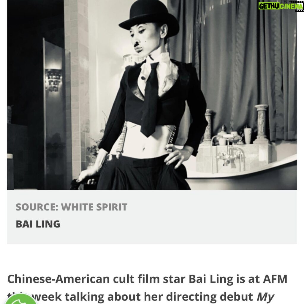 Bai Ling Instagram - Sharing the amazing Huge #news at #afm today on #screendaily @screendaily on my #directorialdebut #film #myquarantineromancewithtoiletpaper #我和衛生紙的隔離戀情 so happy and excited !!! Please read the #article you will know my story . It is a #romanticcomedy taking place in #losangeles in today’s world , a #hilarious #powerful story about our lives , a film that is closest to our lives today and is about what is happening right now in our lives globally. With tremendous #humor , and #profoundness , I told a touching story. Yes in the end i turned myself into Mr. #charliecharlie . It is the most #inspriational story of our 21 century, It is my love letter to the history of our lives a love letter to all of you. It is also a #womenempowerment story , a foreigner and immigrant, and an actress turned into director. I am at the #afm #americanfilmmarket right now , to find my baby a glorious home for you to see my #funny and #profound movie, yes I am super excited and proud . Cookie: This is how we influence our world by giving love, creating the most #authentic #original powerful story in the #art of #cinema to touch hearts and change lives. Amd mostly to Inspire you to be the #brilliant of who you are. Love from AFM 💖😛🎞 #lemeridien #hollywood #creator #bailingmovie #白靈電影