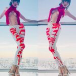 Bai Ling Instagram - #happynewyear my love👍💖😋 Bai Ling’s #manifestation Goddess 女神 #leggings is out in my fashion shop, click link in my bio. When you have the thoughts, believe in it, own it, that’s how you #manifest. #2024 in 2days, what do you want for #newyear ? Click link in my bio get one of those positive cookie message shirt, pants from my #fashionshop also hot2024 #calendar @bailinghollywoodpopularshop @quarantineromancee 10pics which one do you like? I am wearing my own #design #fashion #legging ,feel so happy beautiful in it, the material is really soft comfortable , not only that but the energy in it, the written words on my legging in #english #chinese of #Goddess #女神 .Only by believe who we are, then we will be. We women are all Goddess, created by beautiful #universe , I am saying it not in arrogant way, but the very nature of who we really are, the force create the world, the rare magic that create anything that we #desire I grow up in #china , our culture is to be modest , but my nature keep pushing me to believe challenge that I am better than society asked me to be. So by wearing this legging I feel powerful happy, this is the reason I created it, to own the power proudly admitting who we really are. Lately everyone is talking about #manifestation ? What is it? How to do it? This is how: By having the thoughts believe in it firmly first. Cookie: When you are discover who you are, when you are discovering your power, You don’t feel comfortable at 1st, What to do? Just find a way lightly to approaching it, for example by wearing a shirt says: Luck is with me or it is my lucky day, or I am your goddess, gradually you will feel it’s energy of the words, then by two weeks You will feel the #confidence to tell your friends what’s on the shirt , then your mind will begin to adopt the very idea of what you have been wearing for the past two weeks. Love from #bailingfashionlineshop 😛👍💖 there are many shirts carries my magic positive cookies messages will help you find your confidence. In hotel watching beautiful sunset over sea. #bailingmovie #bailingfashion #白靈 白靈電影 #白靈時尚 #白靈的小蠻腰 #白靈品牌 #bailingbeautysecret #hollywood #healthylifestyle #positivevibes