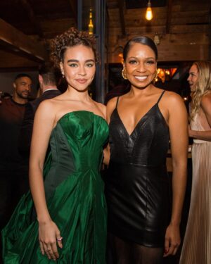 Bailey Bass Instagram - I had a fabulous time at the Red Carpet Green Dress Gala last night. 
Thank you so much @suzyamiscameron and @iam_samata for inviting to into this sustainable fashion @rcgdisglobal community. 
Beautiful conversation and connection. 
Thank you @zacposen for gracing me with this stunning archived look🤍
Looking forward to the Oscars🤭

Styling: @andrewgelwicks in @zacposen 
Hair: @hairbycassy 
Makeup: @karinamilan__ 
#sustainablefashion #rcgd