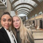 Bailey Bass Instagram - Thanks a million to @louisvuitton 🔓🤍 It was an absolute honor to attend such a fabulous show. @nicolasghesquiere you’re brilliant!! AND I got to attend with mama. #louisvuitton #parisfw