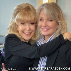 Barbara Eden Instagram - Look who I saw this weekend! It's Deidre Hall!! It's been years since we last saw each other! It was so good seeing her again!! xo-B