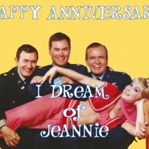 Barbara Eden Instagram - Happy anniversary to all the talented, dedicated, hard-working, lovely people who made "I Dream of Jeannie," the iconic and magical series that still continues to air in syndication!

Over the decades, so many have asked me if I ever thought "Jeannie" would be thought of, or "last" this long. The answer, no. At the time, we were all just happy to be working, doing what we loved to do. I love acting and playing "Jeannie" was wonderful work and a wonderful character that I feel blessed to have had five years playing. She's a sweet, GOOD character who provided me with the ability to bring joy and laughter through my acting to so many lovely people.

She's always there, over my shoulder, giggling and being a silly happy girl... in PINK! So few actors have the opportunity to portray a character that endears them to the public. Jeannie has done this for me, and I am both grateful and humbled by so much love and affection from so many, even still to this day!

I truly thank everyone for keeping the magic alive! Happy Anniversary, Jeannie! XO -Barbara Eden

#idreamofjeannie #larryhagman #billdaily #happyanniversary #barbaraeden #classictv #haydenrorke #hollywoodicon #sidneysheldon