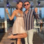 Barbara Lune Instagram - Partner in crime ❤️ 🎧 and 🎤 and 👩🏽‍❤️‍💋‍👨🏻 @djniko_sainttropez @edenplagesttropez #harrypottertattoo