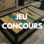 Barbara Lune Instagram - CONCOURS TERMINÉ ! BRAVO @lucilelorente !!!! 🎉 Joyeuse fête papa @jlouis_0881 ❤️ 🎉 En ce jour de fête des pères et pour vous remercier d’être autant à nous suivre, Barbaralune_officiel X EPOXY WOOD s’associent pour un Jeu Concours de folie 🔥 swipe left pour voir le cadeau ! À gagner ➡️ une #rivertable basse en olivier massif et résine epoxy avec plusieurs nuances de bleu et un pied en acier noir thermolaqué de 124cm x 67 cm. D’UNE VALEUR DE 2000€ Pour y participer, il suffit de : - Être abonné à @epoxywood_fr & @barbaralune_officiel - Taguer 3 personnes en commentaire - Reposter la publication en story Tirage au sort le dimanche 2 juillet 🌞 Bonne chance à tous ! ✨❤️ #nofilter #nofotoshop #epoxyresin #epoxy #epoxyart #epoxytable #concours #sponsorisé #epoxywood #collaborationcommerciale