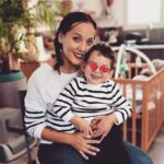 Barbara Lune Instagram - Mercredi Adams assortie à son fils … 🤣🙏🏼