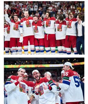 Barbora Strýcová Instagram - World Champions!!🏒🥅🇨🇿🥇