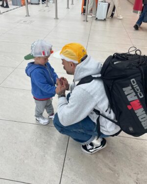 Barbora Strýcová Instagram - Wishing daddy good luck!! 🤞 
@challengegrancanaria