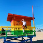 Barbora Votíková Instagram - pride duty🌈y’all safe now😎 #pride#venicebeach#lgbt