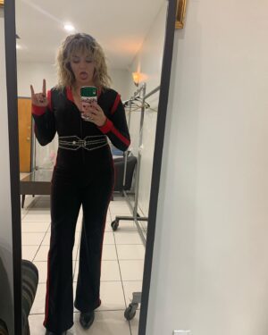 Barrett Wilbert Weed Instagram - Season Two Finale of Bridge & Tunnel is OUT. The entire season is UP. Your favorite scream singing, extension wearing, bong hitting, profanity using, super defensive, antagonistic, gorgeous gorgeous girl - Lizzie Pagnetti - is here to make a f*cking mess and a lot of direct eye contact. Love y’all, tune in on @amazonprime   @epix for a loving spoonful of hope, optimism, and a shocking amount of love/sexual activity. 🤭👯‍♀️👌🏻🎸🔥💕 WILDFIRE FOREVER.