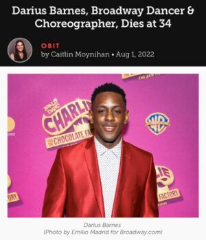 Barrett Wilbert Weed Instagram - Darius was a good person.

Anyone who met him knew that instantly. He was a sweetheart who busted his ass and made you smile while he was doing it. He had so much left to do on this earth and I feel devastated for him. And I honestly feel so angry. 

I know we all feel completely shocked and gutted and sick over his sudden death. I just kept looking at my phone saying, “this can’t be right. This has to be wrong. Someone got this wrong “ Because that’s how it feels. It’s not right and we were all robbed here, but Darius most of all. Robbed of a future he had worked SO hard for and of all the life he should’ve gotten to live. 

Darius was a person who could always make you feel like everything was going to work out. He just had an easy kindness about him that flowed like a natural spring and he always had a little more to give somehow. I admired him so much for the endless reserve of patience and kindness he had. That’s what I remember most; that smile, that free flowing joy, and the easy feeling of being around him. He was someone you could seriously trust. 

Even for the brief time we overlapped at Mean Girls, he left a mark on me. He left us all better than he found us and I can’t think of a bigger, better, or more profound legacy a person can have. I just wish he’d gotten a better send off. He deserved to go in his sleep as an old man with gray hair after a full, loving, amazing life and I’ll be angry forever that he didn’t get the chance to have that. 

Darius, you were awesome. You were absurdly handsome dahling, so silly and sweet, and you were a fuckin’ force, dude. We all saw how hard you worked, how huge your heart was, how great of a performer you were, and how much you had to offer the world. You instantly upgraded any show you were part of and any room you walked into. We were all so lucky to have you. We all love you and we’re so damn grateful for the time we had with you. I still owe you a very expensive cocktail, my dear, and I intend to have it with you, one way or another. You deserved to receive everything and more that you gave to so many people. Love you, bb. See you on the other side.