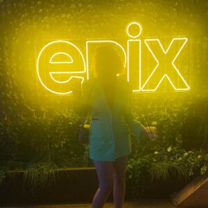 Barrett Wilbert Weed Instagram - Can you die from happiness? My heart is so full. I cannot believe we got to premiere our show this way, thank you @tribeca ! I cannot believe I got to wear neon, I cannot believe our amazing party, I cannot believe my incredible luck. In this house we cherish Eddie Burns 💕

Season 2 of Bridge & Tunnel on @epix drops July 10th 💃🏻

💄 @meganlanoux 
👗 @jacquemus 
👠 @maisonvalentino