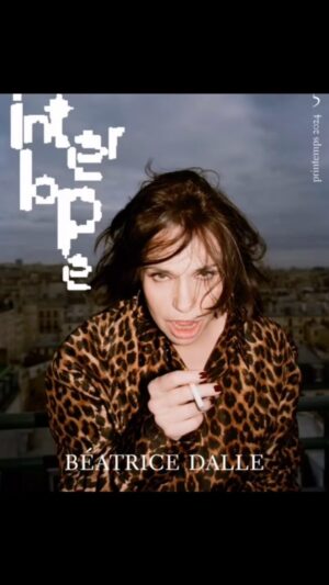 Béatrice Dalle Instagram - @anthonyvaccarello @ysl merci pour tout Don Tonino je t aime photo @pierreangecarlotti j’aime tellement travailler avec toi @interlopemagazine merci @magalieceyrat @micheldemontex  @thecrampsofficial @nathaliecroscoitton je t’aime toi tu es Ma Fee MELUZINE