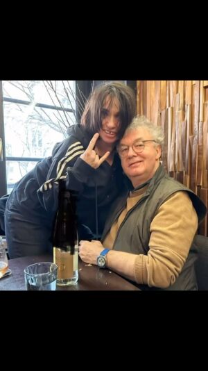 Béatrice Dalle Instagram - NENESS ou L HOMME DE MA VIE @dominiquebesnehard @kurtcobain