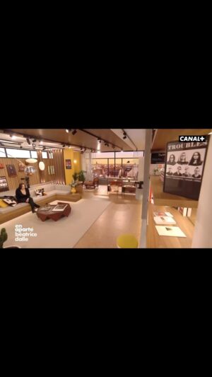 Béatrice Dalle Instagram - EN APARTÉ… @nathalielevyoff  @canalplus 5 février