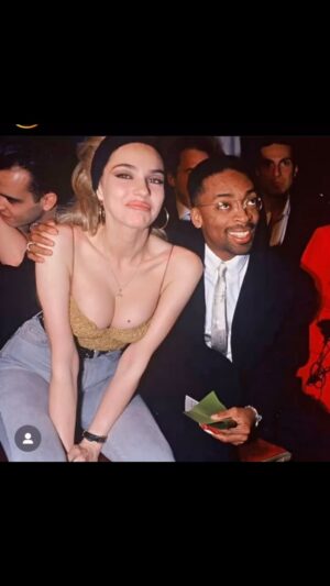 Béatrice Dalle Instagram - Spike Lee et BidiBoom @nirvana_official__ @kurtcobain