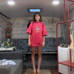 Beatrice Grannò Instagram – 🚌 romantic trailer #set